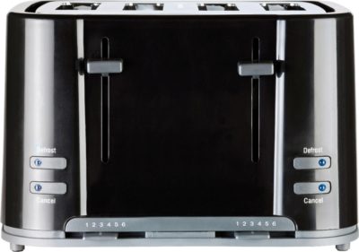 Prestige - Toaster - Eco - 4 Slice - Black.